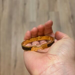 Chic Gold and Black Bangle